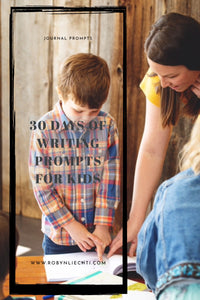 30 journal prompts for kids printable