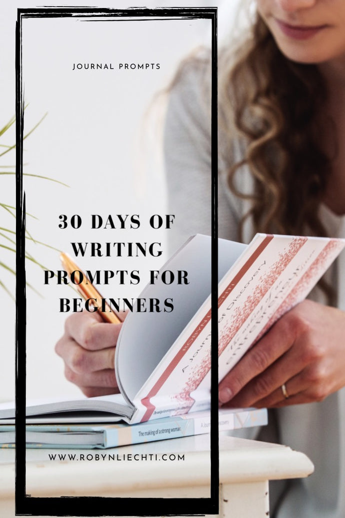 30 Journal Prompts for Beginners