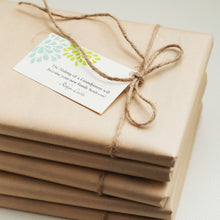Daily self care guided journals gift wrapped by Journals of Discovery