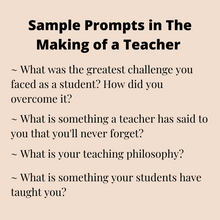 journal prompts for teachers by Journals of Discovery